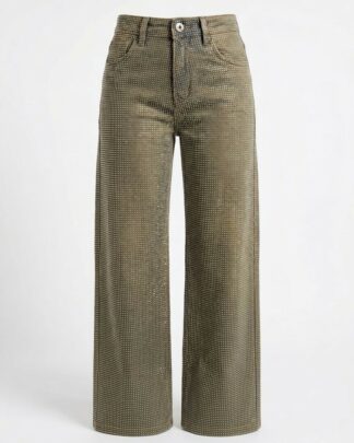 Pantalon jeans à paillettes