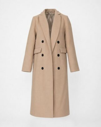 Manteau long beige