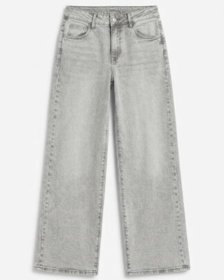 Jeans large gris