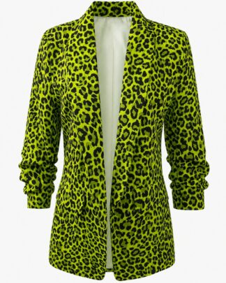 blazer vert fluo